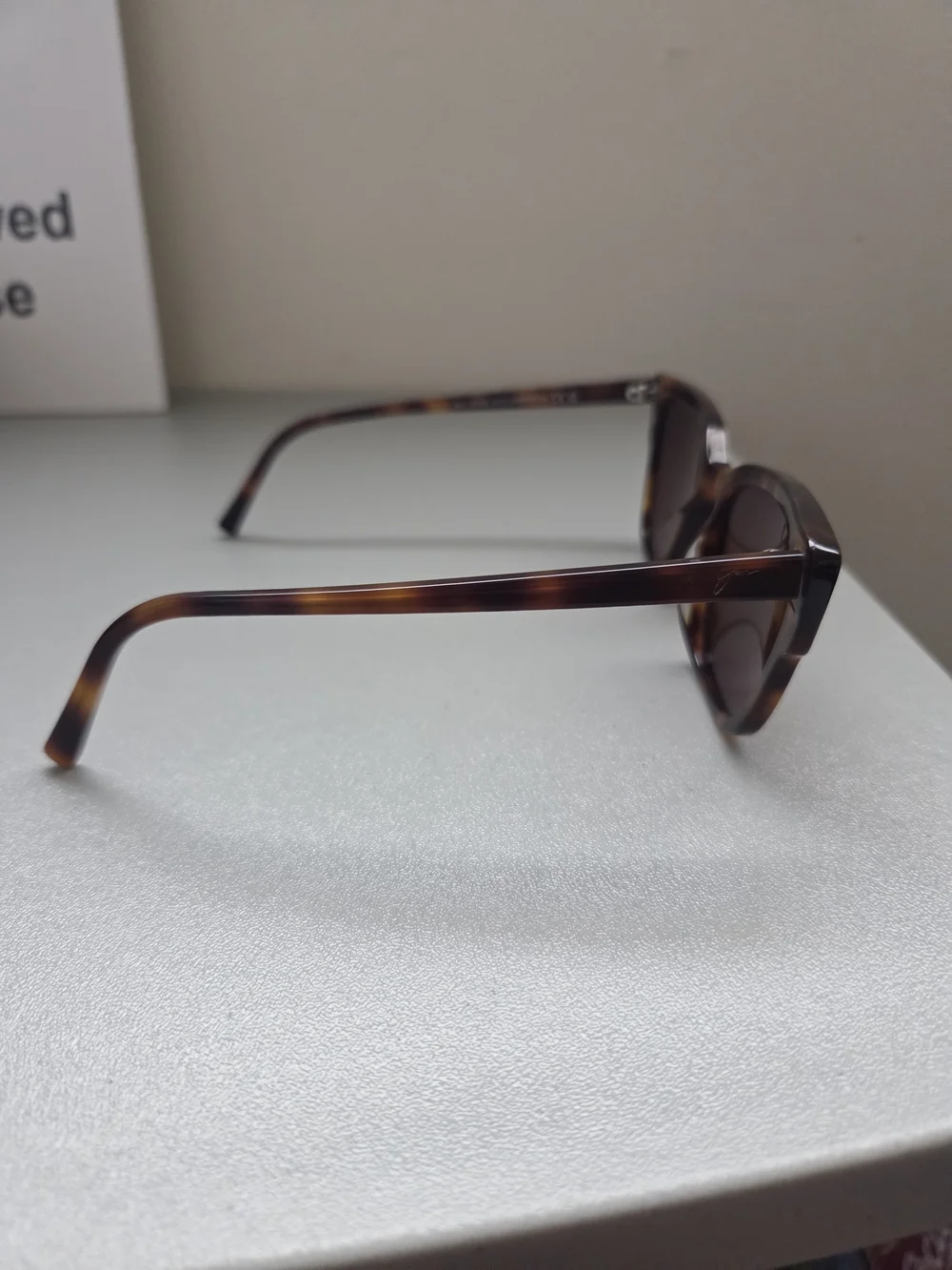 Maui Jim Tortoise Frame Sunglasses with Brown Lenses
